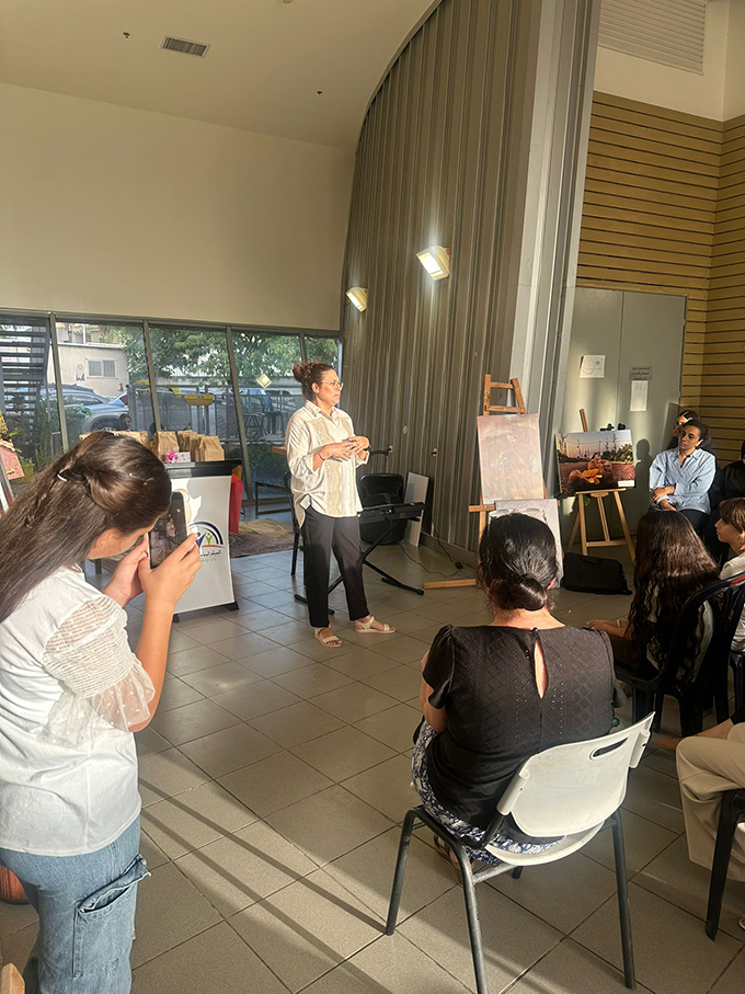 حفل توزيع الجوائز على المشاركين بمسابقة التصوير في وادي قانا